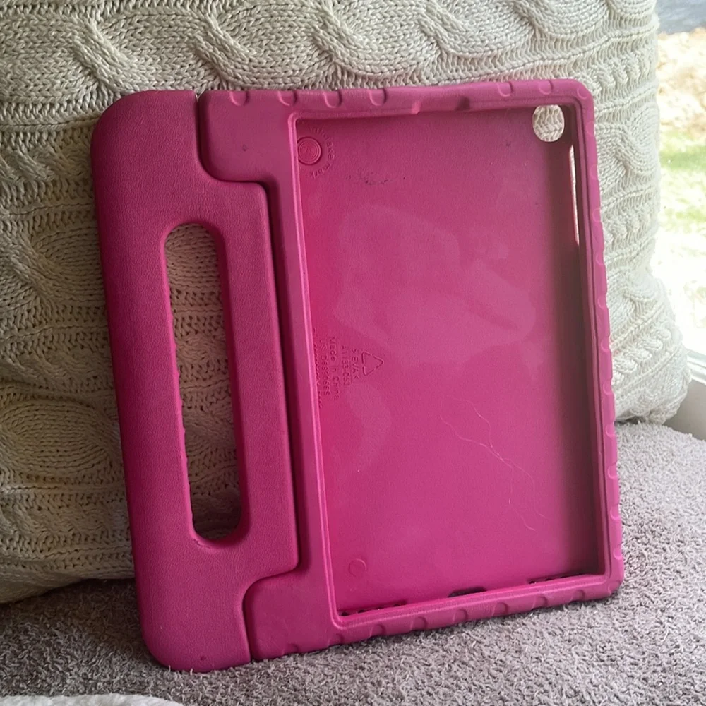 Pink I pad case